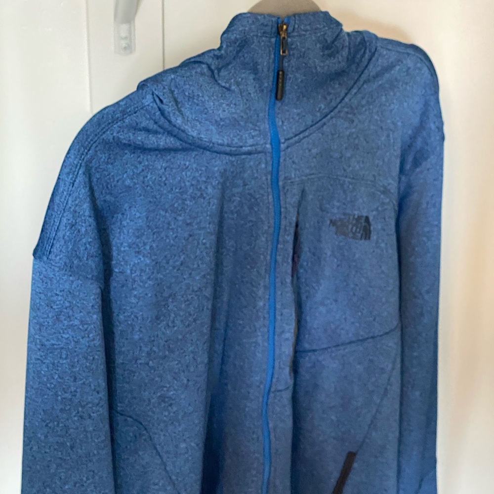 North Face zip up hoodie